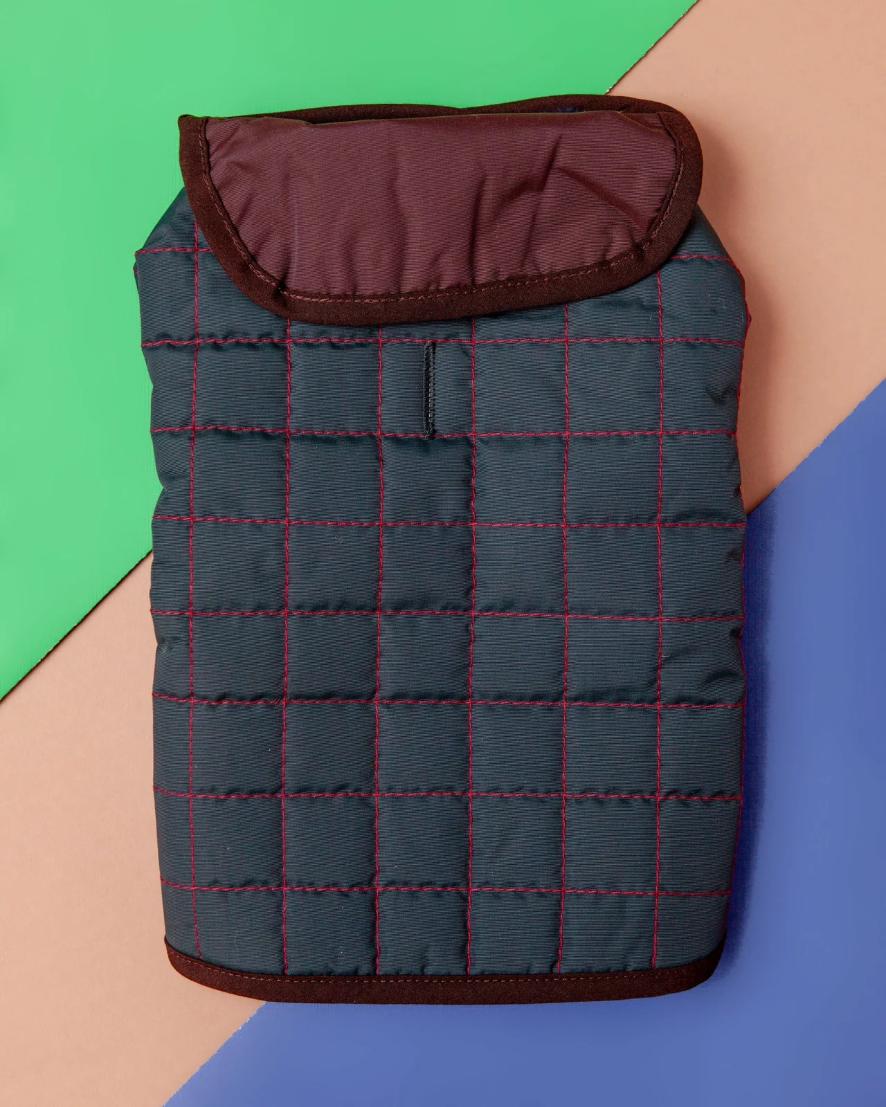 The Traveler Fleece-Lined Waterproof Dog Coat <>