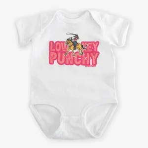 The Whole Herd Infant Low Key Punchy Onesie
