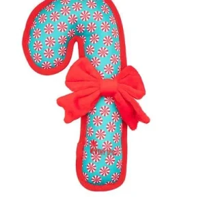 The Worthy Dog Candy Cane Green Small