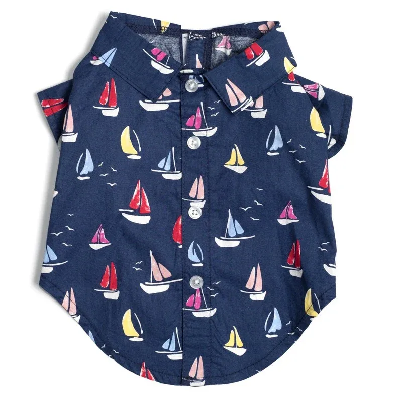 THE WORTHY DOG | Sailboats Shirt