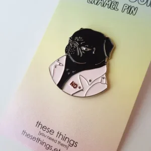 THESE THINGS | Bad Biter Gang Mean Puggin Enamel Pin