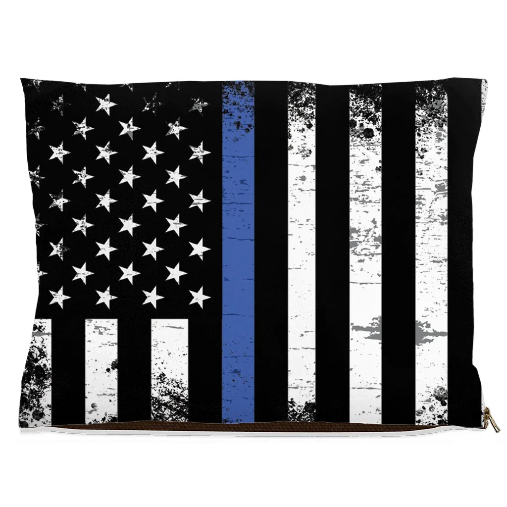 Thin Blue Line Dog Bed - Image 2