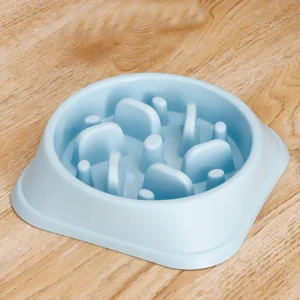 Threaded Pear Slow-Feeder Dog Bowl 1.5 Cup Capacity