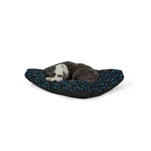 Thrills & Chills® Halloween Bats Pillow Dog Bed, ONESIZE 36 IN L X 28 IN W