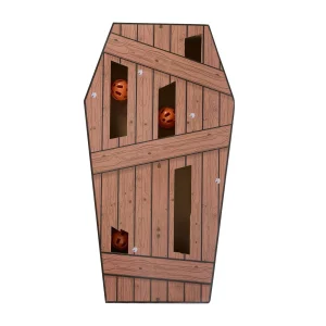 Thrills & Chills™ Halloween Coffin Scratch Cat Toy
