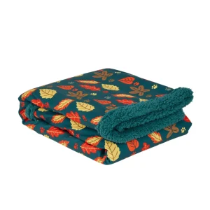 Thrills & Chills® Halloween Leaves Pet Blanket