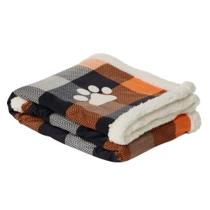 Thrills & Chills® Halloween Plaid Pet Blanket