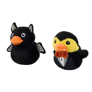 Thrills & Chills™ Halloween Plush Bat Vampire Dog Toy 2-Pack