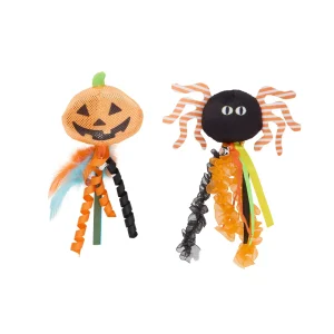 Thrills & Chills™ Halloween Plush Cat Toys 2-Pack