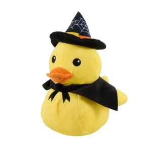 Thrills & Chills™ Halloween Plush Duck Witch Dog Toy