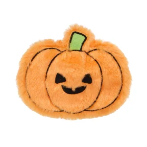 Thrills & Chills™ Halloween Plush Flattie Pumpkin Dog Toy