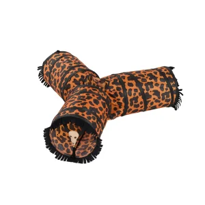 Thrills & Chills™ Halloween Pop-Up Tri Tunnel Cat Toy