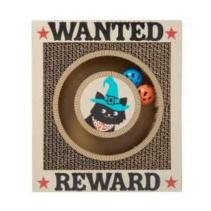 Thrills & Chills™ Halloween Wanted Scratch Cat Toy