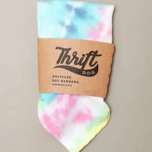 Tie-Dye Dog Bandana in Snow Cone (Made in the USA) (FINAL SALE)