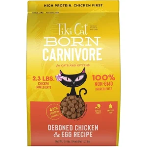Tiki Pet Cat Carnivore Grain Free Chicken and Egg 2.8lbs.