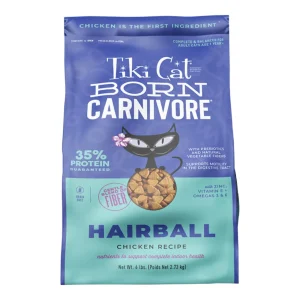 Tiki Pet Cat Carnivore Hairball Chicken 6Lbs
