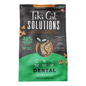Tiki Pet Cat Solutions Dental Chicken 5.6Lb