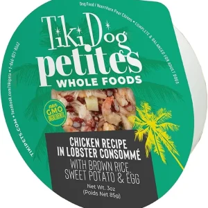 Tiki Pet Dog Luau Chicken Lobster Consomme 3oz. (Case of 4)