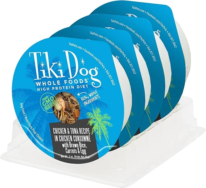 Tiki Pet Dog Luau Chicken Tuna Consomme 3oz. (Case of 4) - Image 2
