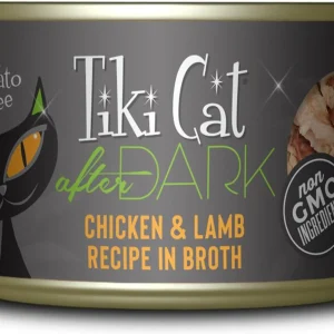 Tiki Pets Cat After Dark Chicken Lamb 5.5oz. (Case of 8)
