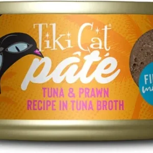 Tiki Pets Cat Grill Tuna and Prawn Pate 2.8oz. (Case of 12)