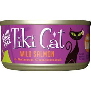 Tiki Pets Cat Hanalei Luau Salmon 2.8oz. (Case of 12)