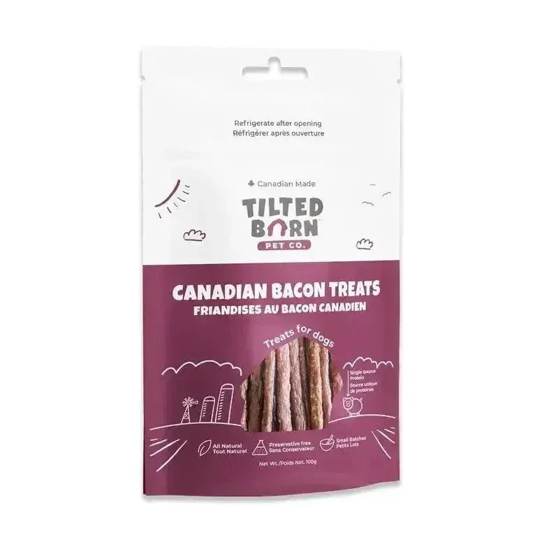 Tilted Barn Pet Canadian Bacon Recipe Dog Treats 3.53oz