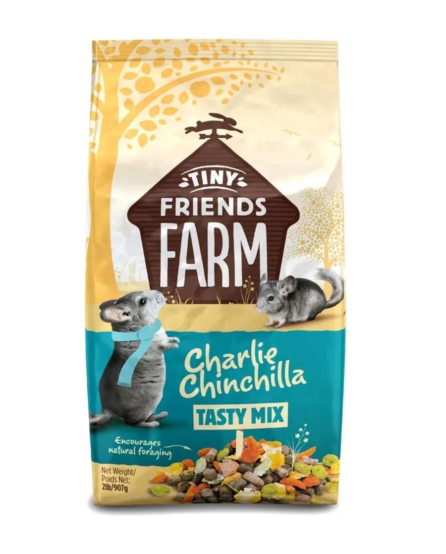 Tiny Friends Farm Charlie Chinchilla Tasty Mix Dry Food 1ea/2 lb