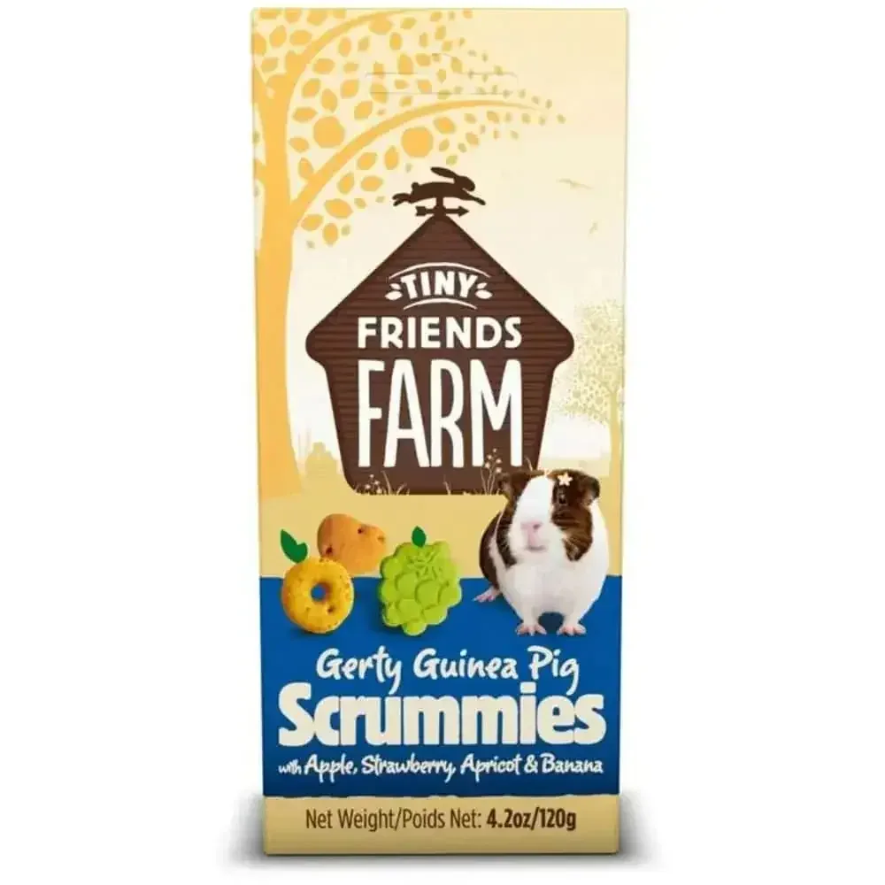 Tiny Friends Farm Gerty Guinea Pig Treats Scrummies 4.2 oz