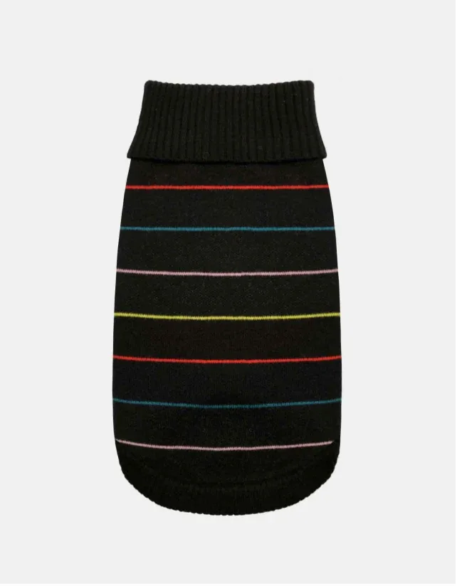 TINY WOLF | Stripe Dog Sweater