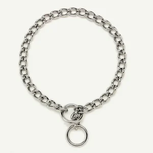 Titan Chain Training Dog Collar x-Heavy Nickel, Chrome 4 mm x 30 in
