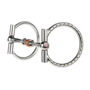 Tom Balding Bits Ballhinge 3-in Snaffle with Dots