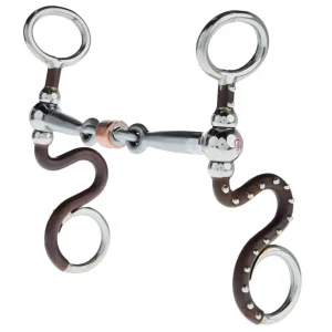 Tom Balding Bits Slick 50 Dog Bone Santa Maria Shank Bit