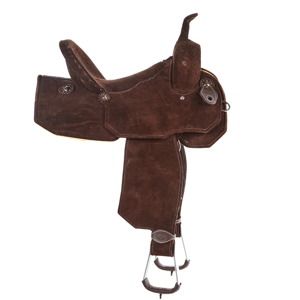 Tomahawk Chocolate Roughout Lightweight Barrel Saddle - Image 2