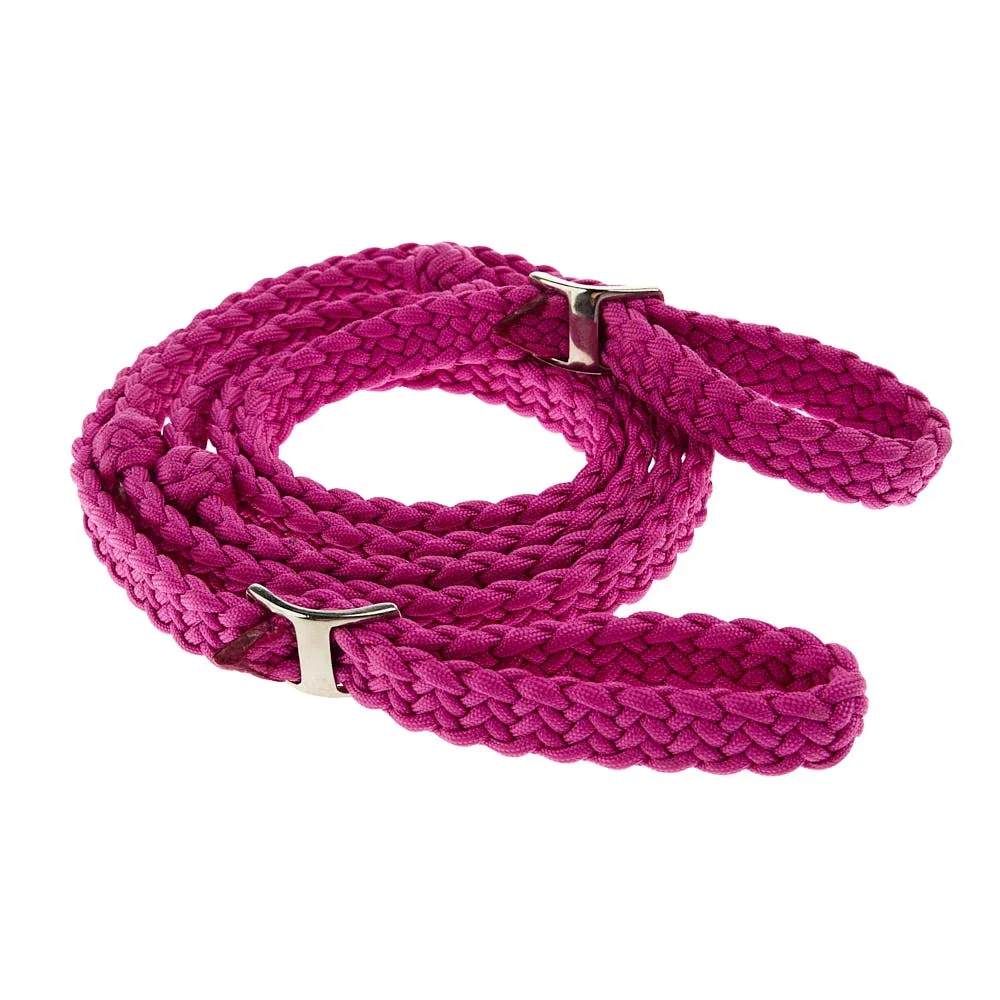 Tomahawk Pink Nylon Knot Rein