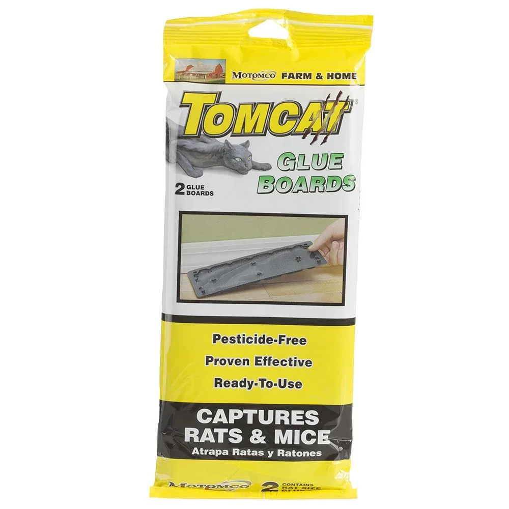 Tomcat Glue Boards Rat 2pk