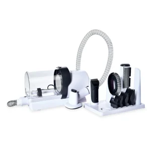 Top Paw® 8-in-1 At-Home Pet Hair Grooming Vacuum Kit, Large Capacity with Electronic Clipper