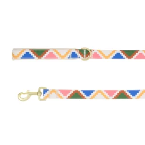 Top Paw® Aztec Print Dog Leash, White Dog Leash, Walking Dog Leash, 4' Long