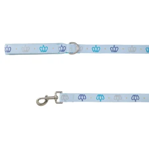 Top Paw® Blue Prince Dog Leash, Walking Dog Leash, Prince Blue Dog Leash, 4' Long
