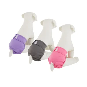 Top Paw® Female Reusable Dog Diapers - Solid Colors - 3 Count