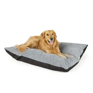 Top Paw Grey Cozy Pillow Bed. Small/Medium, Large/X Large