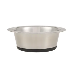 Top Paw® Non Slip Basic Stainless Steel Dog Bowl 12oz, 27oz, 52oz, 88oz, 136oz