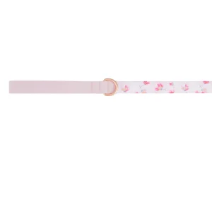 Top Paw® Peony Dog Leash, Flower Dog Leash, White & Pink Dog Leash, Walking Dog Leash, 4' Long