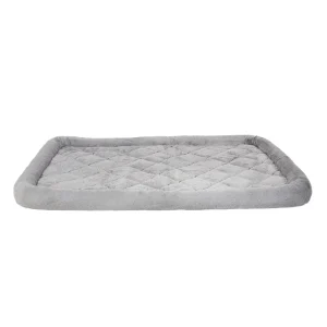 Top Paw® Plush Grey Dog Crate Mat - X-Small, Small, Medium, Large, X-Large, XX-Large