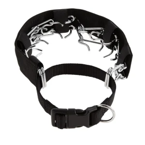 Top Paw® Prong Dog Collar, Training Dog Collar, Heavy Duty, Multiple Sizes, Black