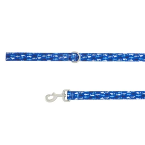 Top Paw® Shark Print Dog Leash: 4-ft long