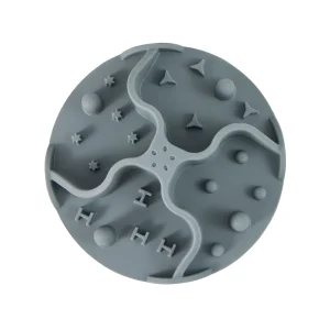 Top Paw® Slow Feeder Dog Bowl Insert, Gray, Fits Top Paw® 52 OZ Stainless Steel Bowl (Sold Separate)