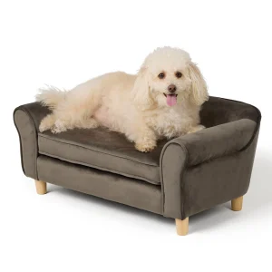 Top Paw® Small Grey Sofa Bed 28Lx16W