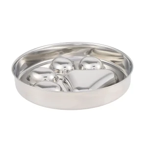 Top Paw® Stainless Steel Slow Feeder Dog Bowl