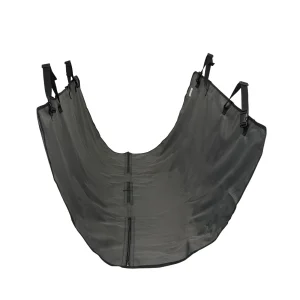 Top Paw® Waterproof Canvas Hammock Dog Seat Cover + Safety Barrier, Gray -Full Seat/Floor protection